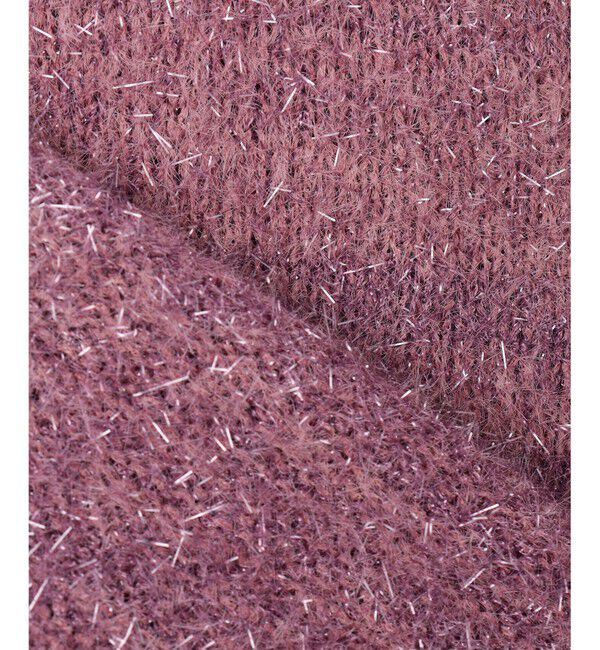 any SiS「【前後着用可】スパークルシャギー カーディガン」|カーディガン|