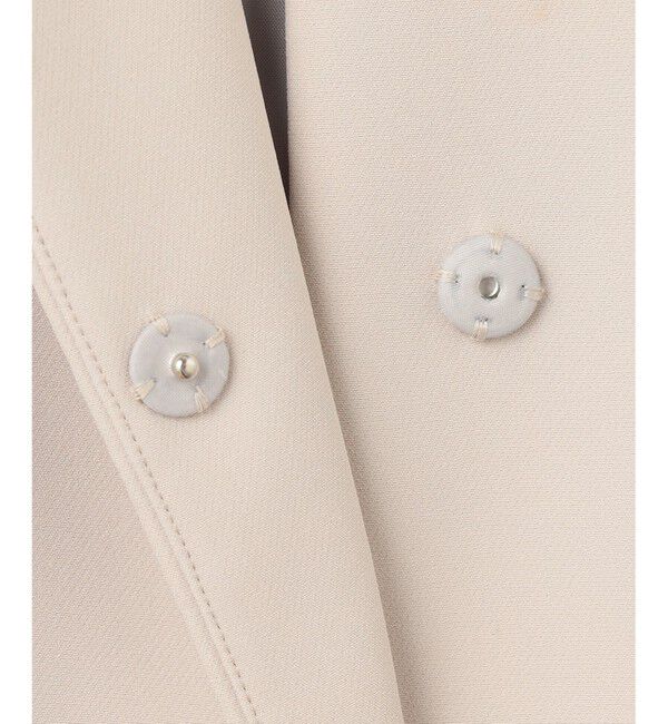 any SiS「【UVカット】セレモニードルマン ジャコット」|ノーカラーコート|