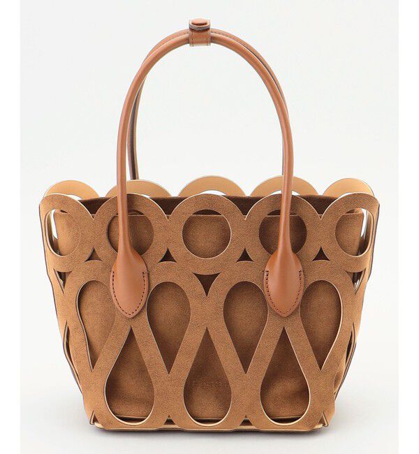 BEIGE,「【洗える・一部店舗限定】MARY AL TERNA / MAZE ミニハンドバック」|ハンドバッグ|Brown