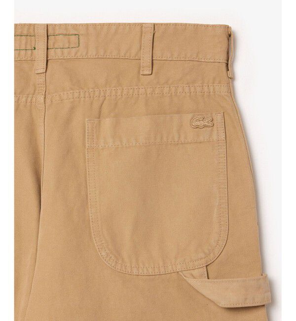 LACOSTE「ウォッシュドペインターパンツ」|デニム|