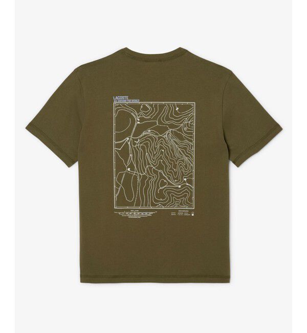 LACOSTE「シャンタコバックプリントTシャツ」|Tシャツ・カットソー|