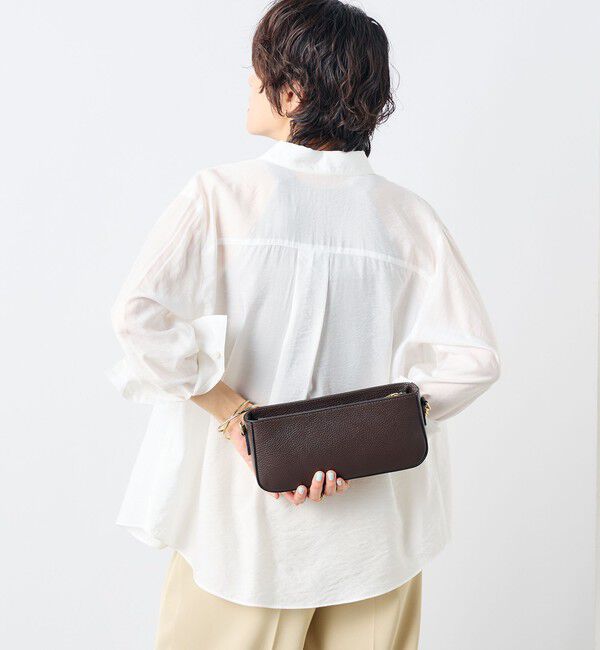 NOLLEY'S sophi「《セットアップ対応》シアーローン２WAYシャツ」|シャツ・ブラウス|