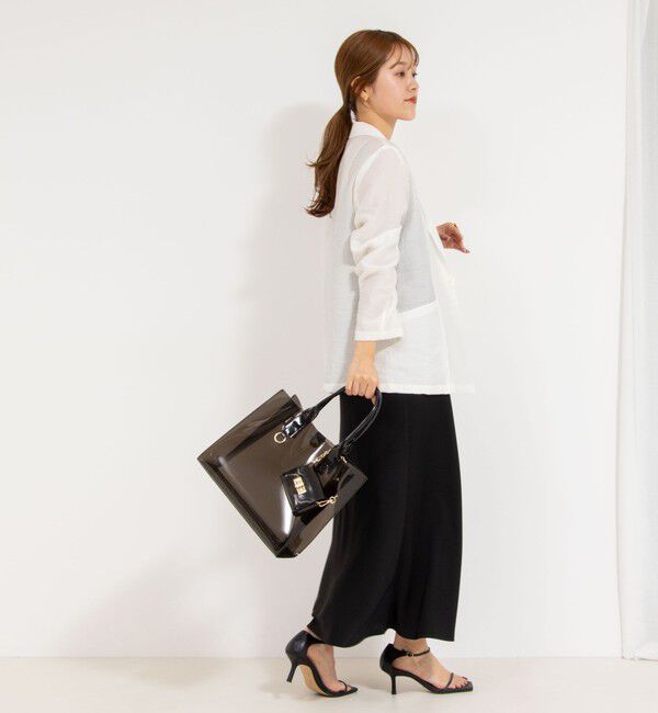 NOLLEY'S sophi「ウォッシャブルシアーシルクライトジャケット」|テーラードジャケット|