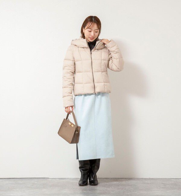 NOLLEY'S sophi「ウォッシャブルスエードダンボールタイトスカート」|タイト|