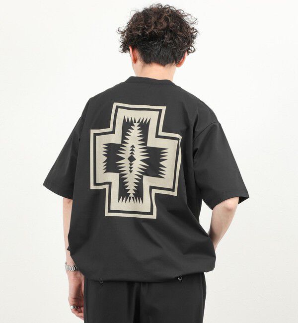 NOLLEY'S goodman「【PENDLETON/ペンドルトン】《CALCULO》Back Print Tee 26SS」|Tシャツ・カットソー|ブラック