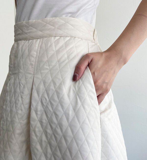 fredy emue「キルティングタックスカート」|スカート|
