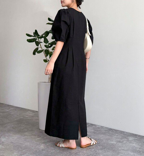 fredy emue「コットンリップルウエストシェイプワンピース」|ワンピース|