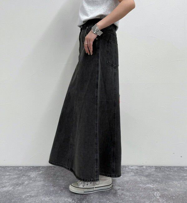 fredy emue「デニムフレアスカート」|スカート|