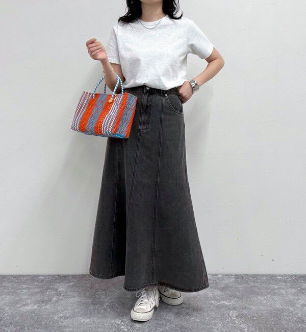 fredy emue「デニムフレアスカート」|スカート|