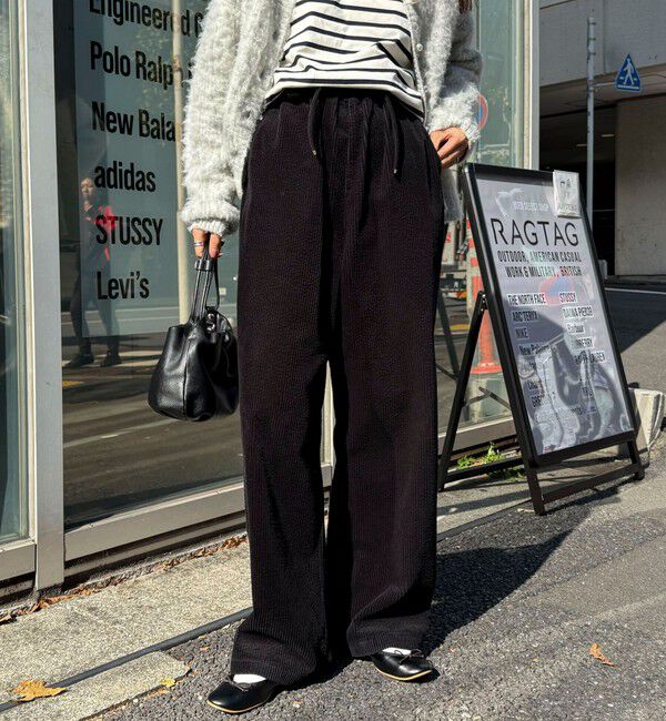 fredy emue「コーデュロイドロストイージーパンツ」|チノ|