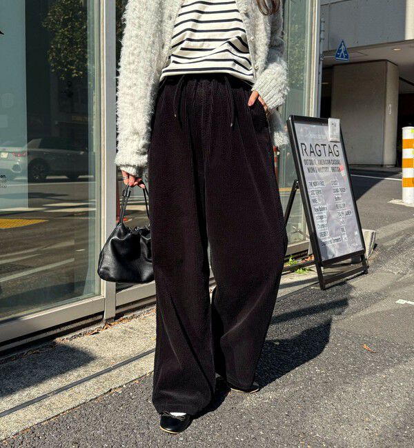 fredy emue「コーデュロイドロストイージーパンツ」|チノ|