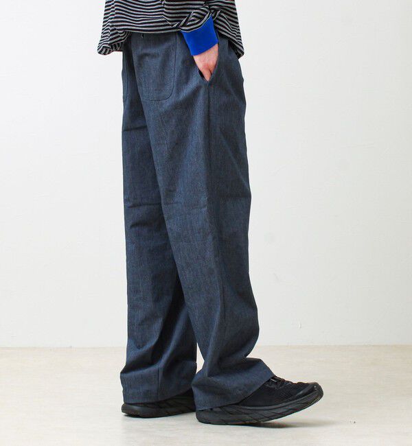 GLOSTER「【色で選べる/ユニセックス対応】GOODNESS イージーパンツ」|チノ|