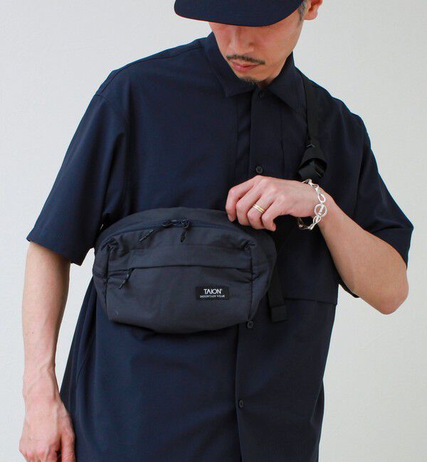 GLOSTER「【TAION / タイオン】MOUNTAIN WAIST POUCH」|ショルダー・メッセンジャー|