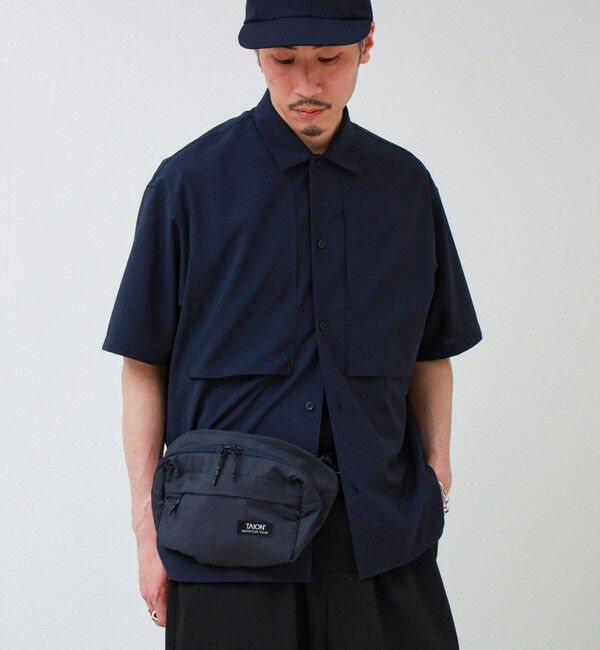 GLOSTER「【TAION / タイオン】MOUNTAIN WAIST POUCH」|ショルダー・メッセンジャー|