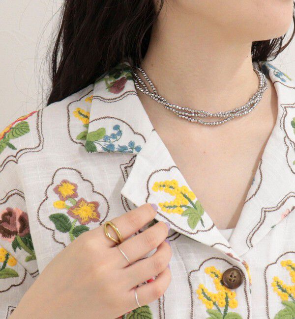 fredy emue「エンブロイダリージャケットシャツ」|シャツ・ブラウス|