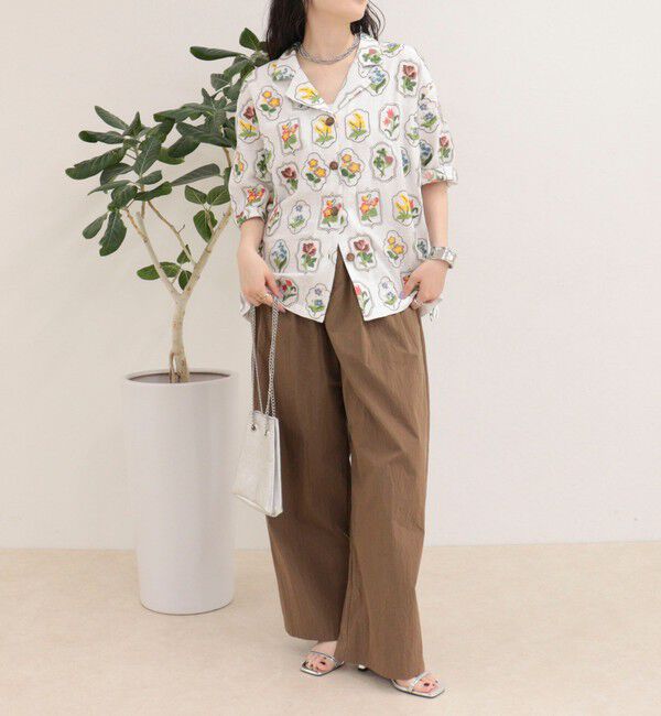 fredy emue「エンブロイダリージャケットシャツ」|シャツ・ブラウス|