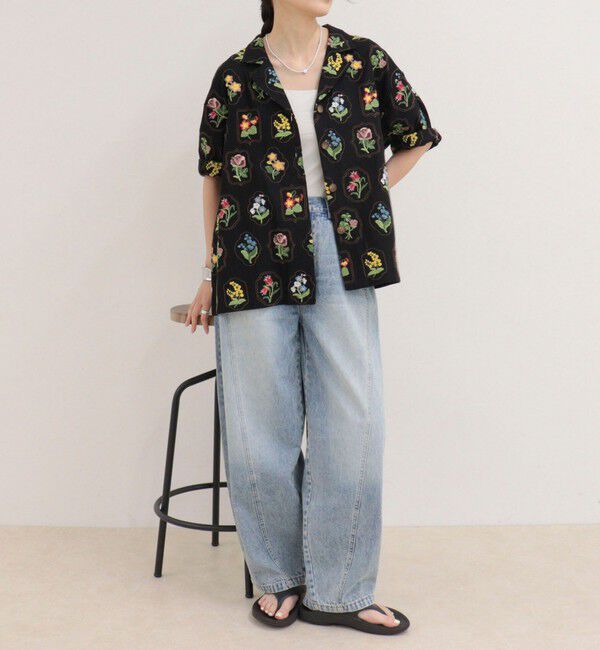 fredy emue「エンブロイダリージャケットシャツ」|シャツ・ブラウス|