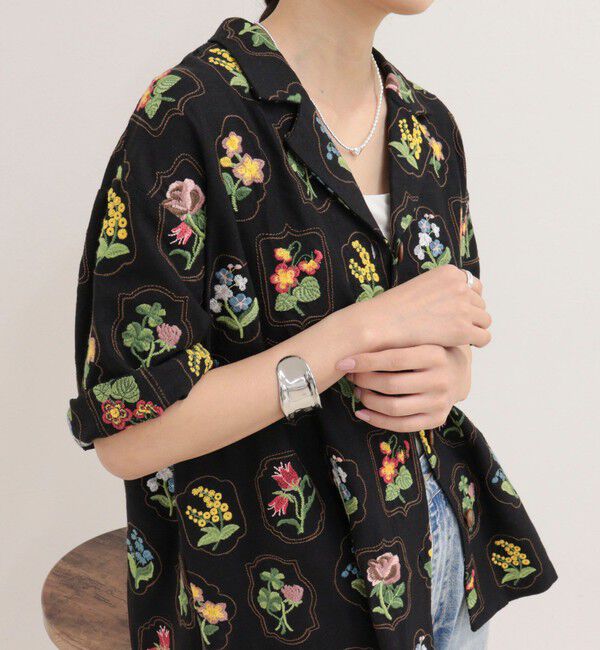 fredy emue「エンブロイダリージャケットシャツ」|シャツ・ブラウス|