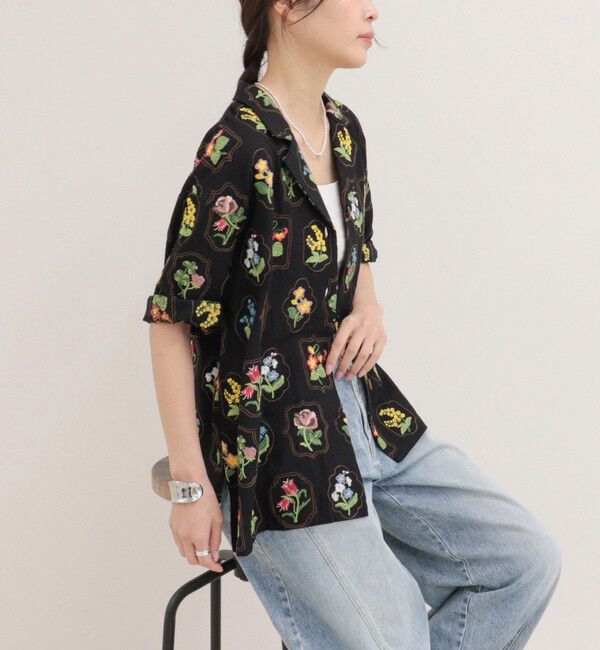 fredy emue「エンブロイダリージャケットシャツ」|シャツ・ブラウス|