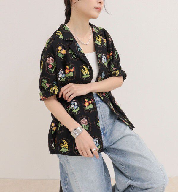 fredy emue「エンブロイダリージャケットシャツ」|シャツ・ブラウス|