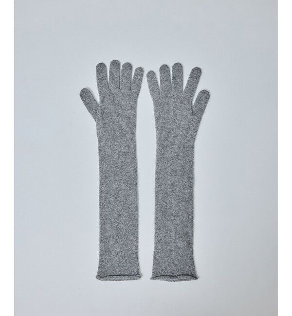 SALON adam et rope'「【William Brunton】2ply ロンググローブ カールトップ」|手袋|