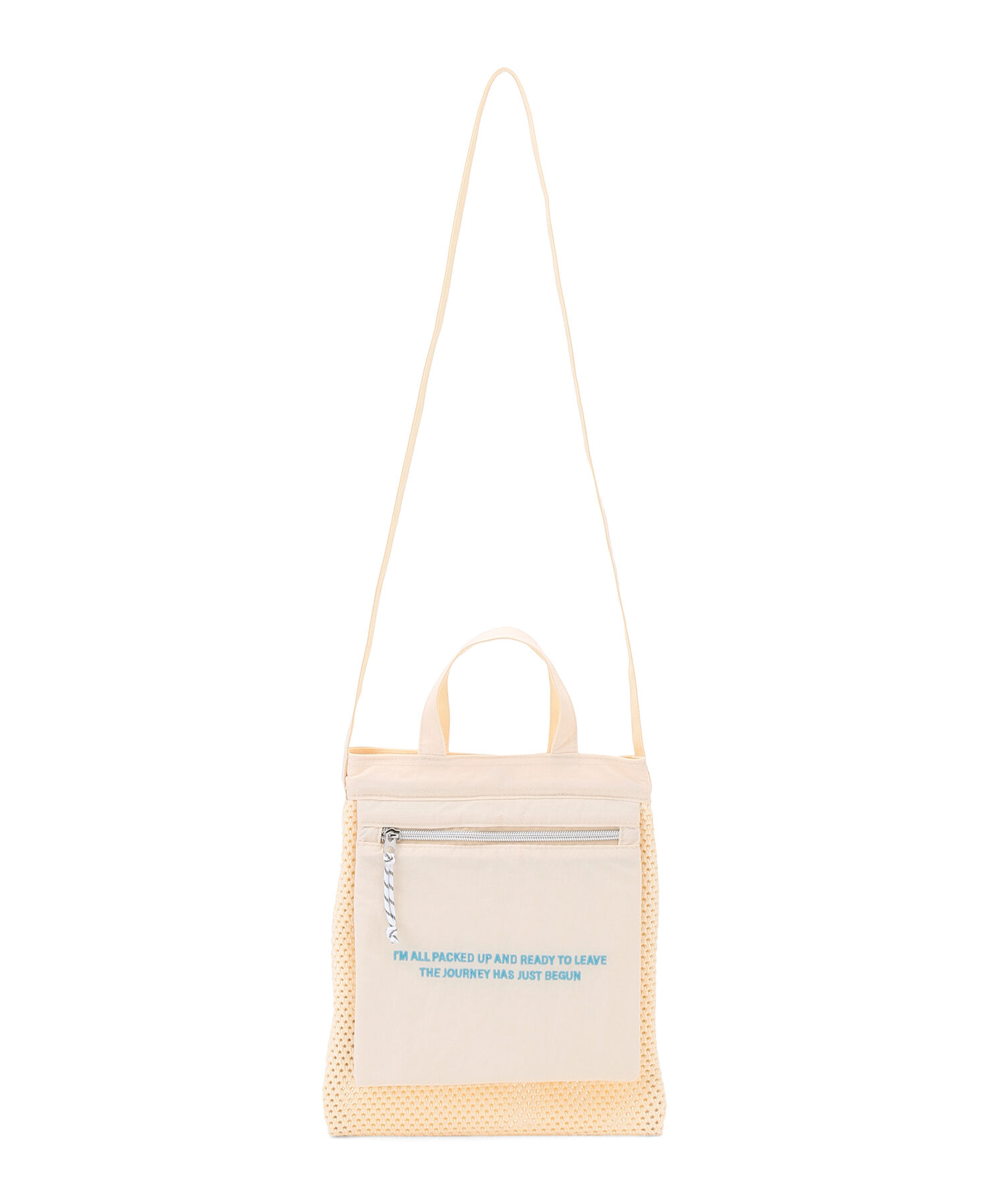 ROPE PICNIC PASSAGE「アイスリング保冷ポケット付スクエアメッシュショルダーバッグ」|ショルダー・メッセンジャー|