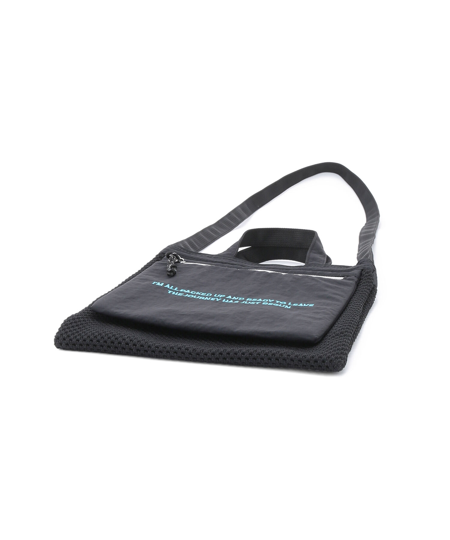 ROPE PICNIC PASSAGE「アイスリング保冷ポケット付スクエアメッシュショルダーバッグ」|ショルダー・メッセンジャー|