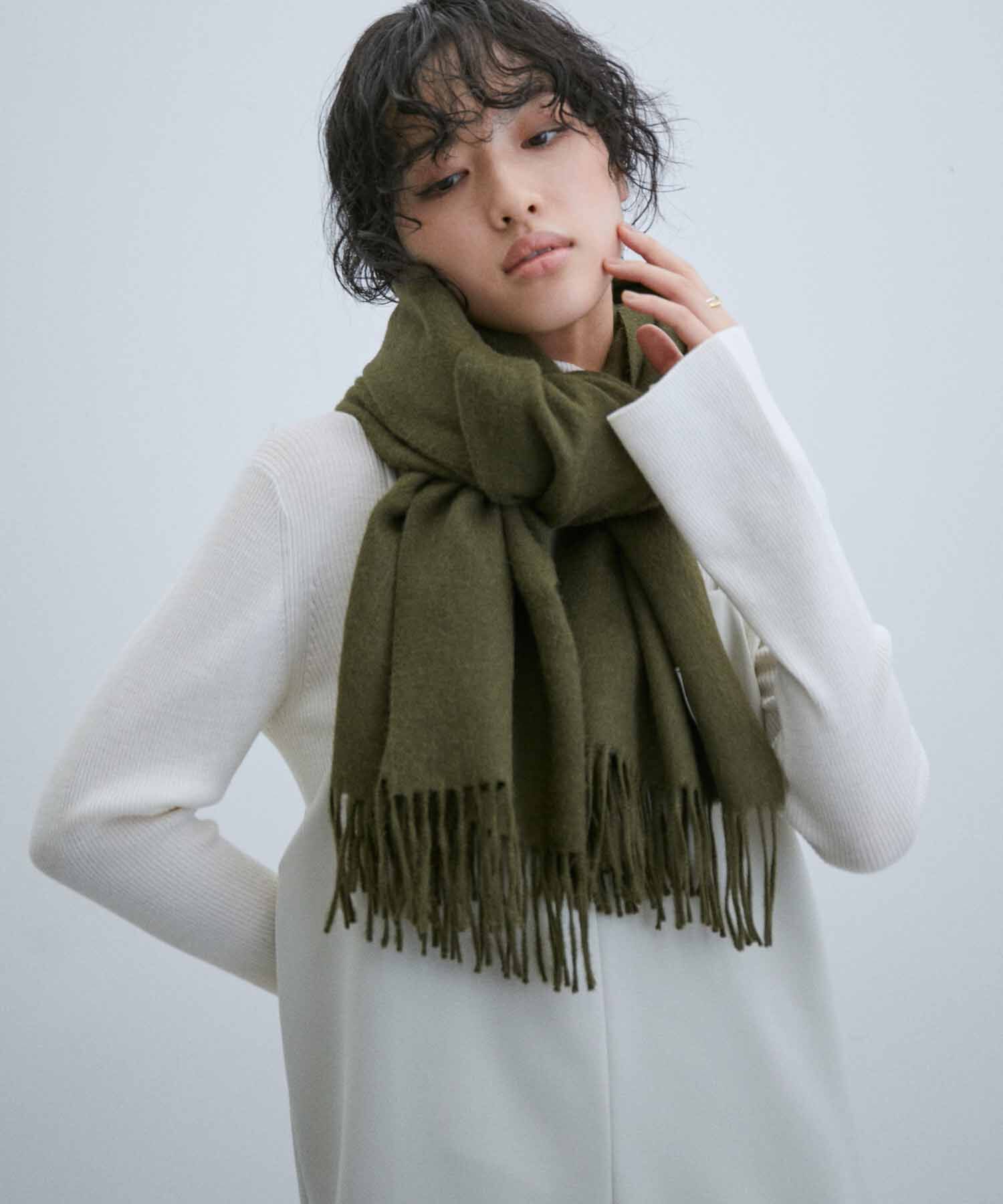 ADAM ET ROPE'「【THE INOUE BROTHERS together with ADAM ET ROPE'】大判ストール / UNISEX」|マフラー|