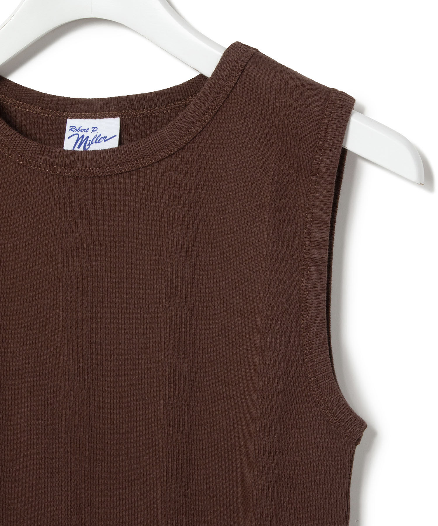 ADAM ET ROPE'「【Miller for ADAM ET ROPE'】別注SLEEVELESS TEE」|タンクトップ|