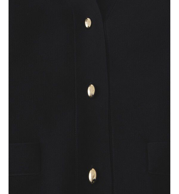 ADAM ET ROPE'「【サステナブル】マルチWAYベルテッドミドルカーディガン」|カーディガン|