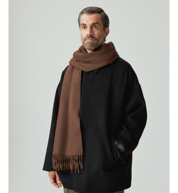 ADAM ET ROPE'「【THE INOUE BROTHERS...together with ADAM ET ROPE'】EX Brushed Scarf」|マフラー|