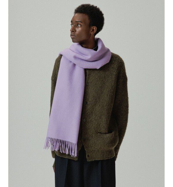 ADAM ET ROPE'「【THE INOUE BROTHERS...together with ADAM ET ROPE'】EX Brushed Scarf」|マフラー|