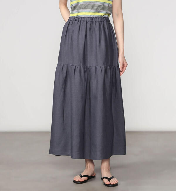 ONEIL OF DUBLIN「O'NEIL OF DUBLIN | ティアードスカート SOLID WOMEN」|スカート|