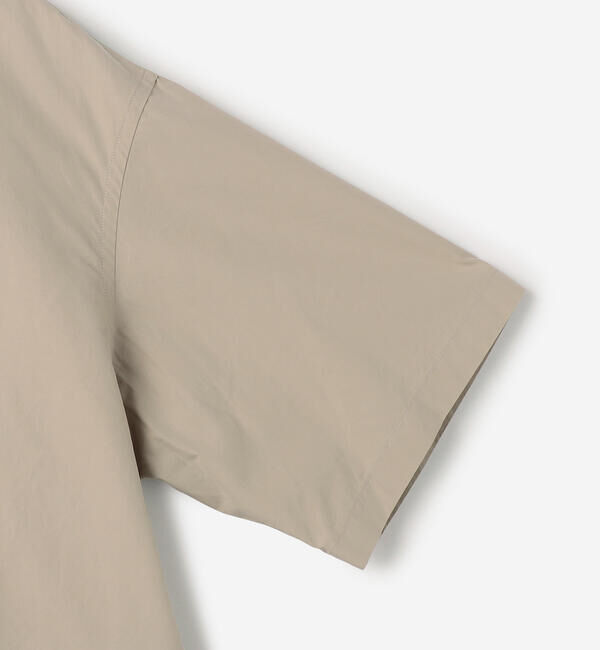 DANTON「DANTON | コットン サイドスリット半袖シャツ WOMEN」|シャツ・ブラウス|