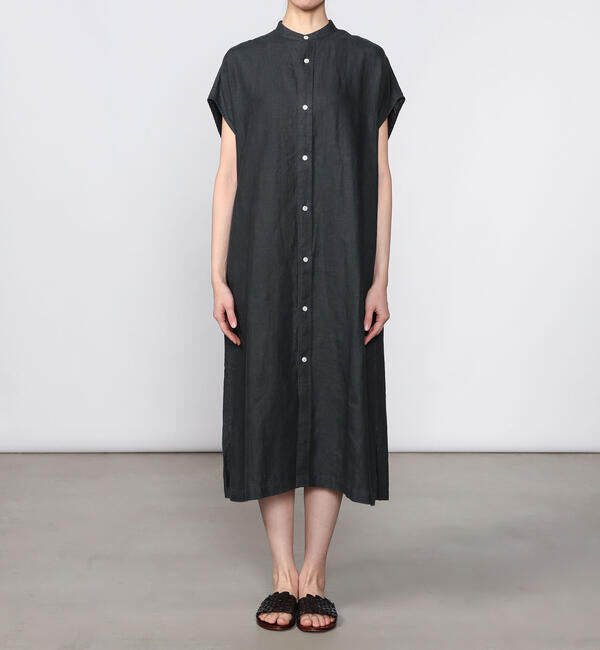 ORCIVAL「ORCIVAL | リネン フレンチスリーブ シャツワンピース WOMEN」|ワンピース|