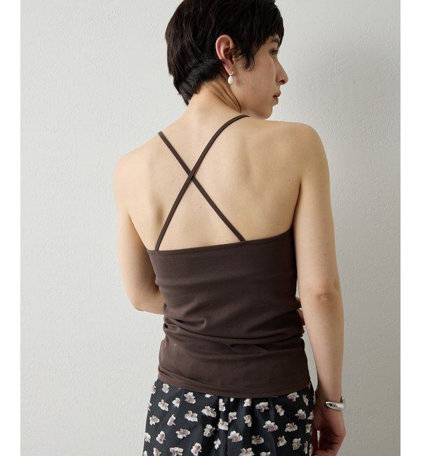 THE PAUSE「【THE PAUSE】バッククロスキャミ」|Tシャツ・カットソー|