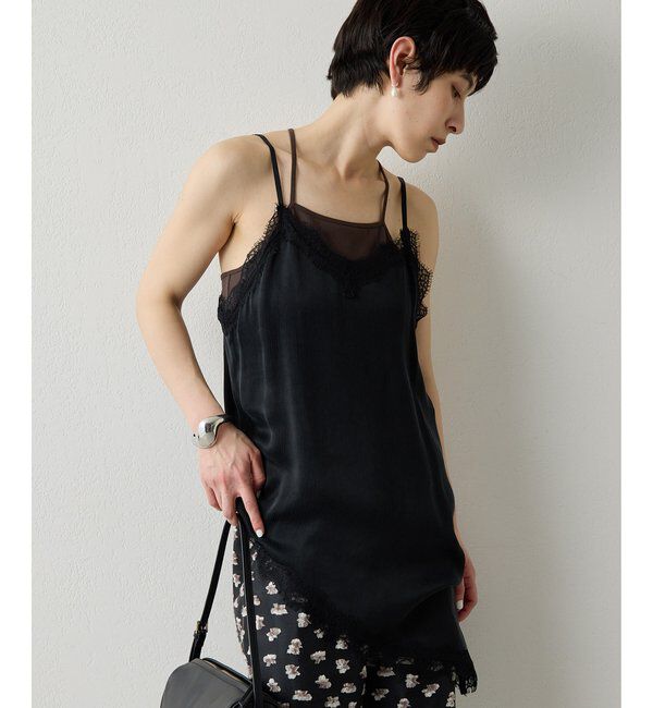 THE PAUSE「【THE PAUSE】バッククロスキャミ」|Tシャツ・カットソー|