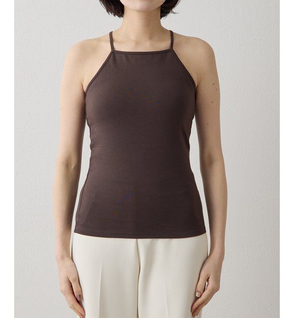 THE PAUSE「【THE PAUSE】バッククロスキャミ」|Tシャツ・カットソー|