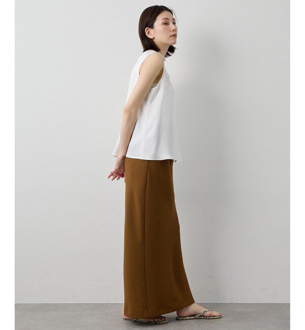 Drawing Numbers「【Drawing Numbers】ダブルサテンタンクブラウス」|シャツ・ブラウス|