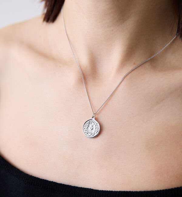  「【PAPILLONNER/パピヨネ】リバーシブルコインネックレス」|ネックレス|シルバー