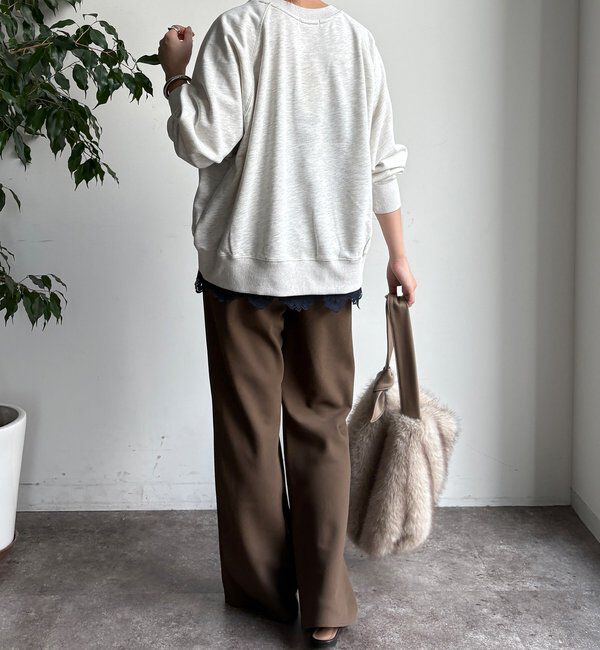  「【WEB限定】ロゴラグランワイドプルオーバー」|Tシャツ・カットソー|