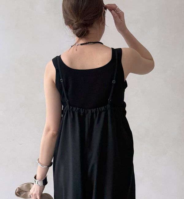  「【WEB限定】ツイストビスチェサロペット」|ワンピース|