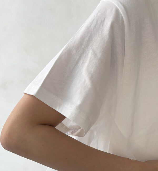  「【WEB限定】ビジューロゴTEE」|Tシャツ・カットソー|