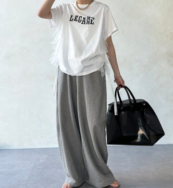  「【WEB限定】ビジューロゴTEE」|Tシャツ・カットソー|