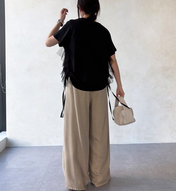  「【WEB限定】ビジューロゴTEE」|Tシャツ・カットソー|