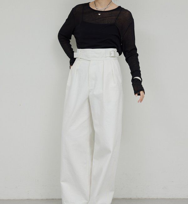 La nature linge「【La nature linge】NEWロングスリーブTシャツ」|Tシャツ・カットソー|