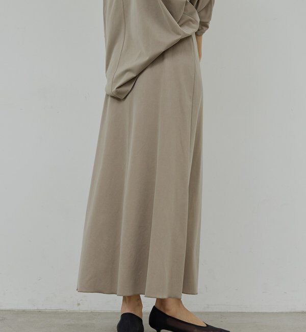  「【セットアップ対応】【イージーケア】キュプラジャージースカート」|スカート|