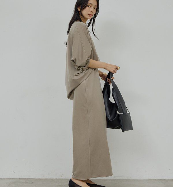  「【セットアップ対応】【イージーケア】キュプラジャージースカート」|スカート|