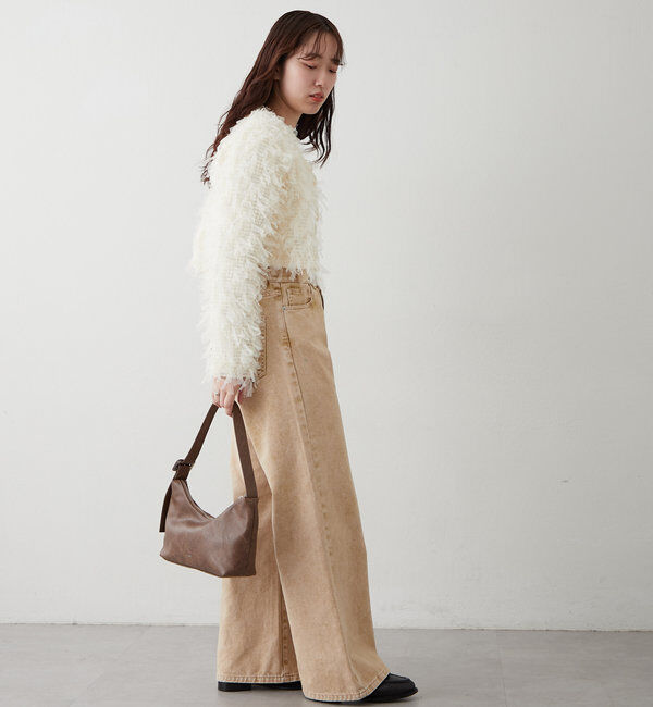  「【新色ブルー登場！】フレアデニム」|デニム|