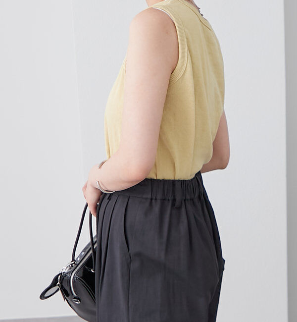  「テレコスリーブレスT」|キャミソール|